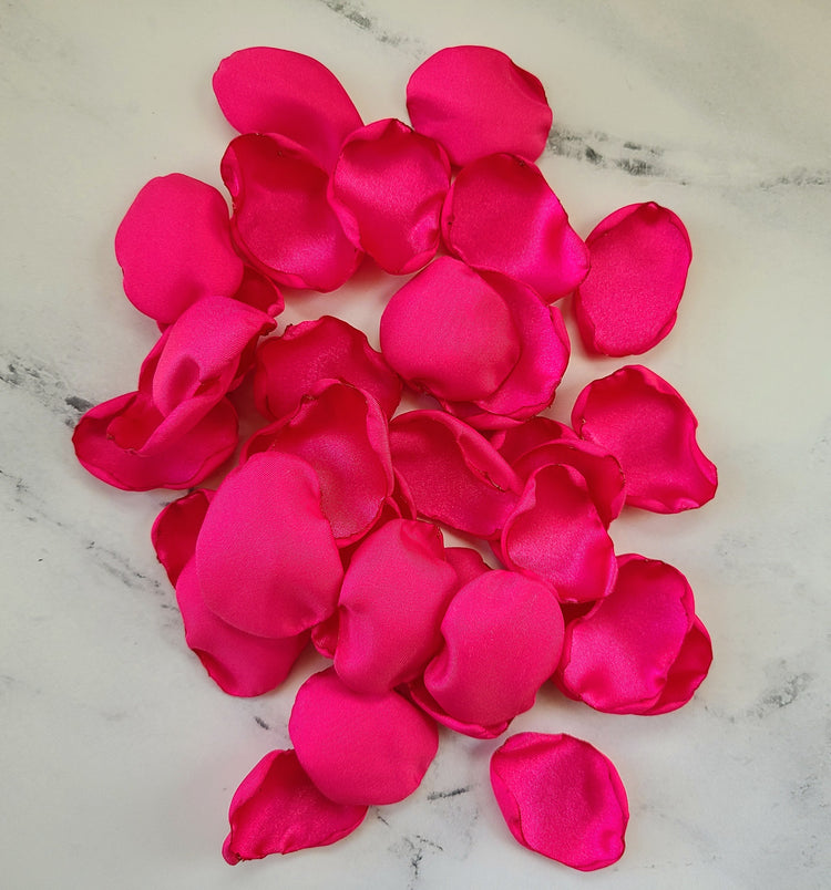 PINK rose petals