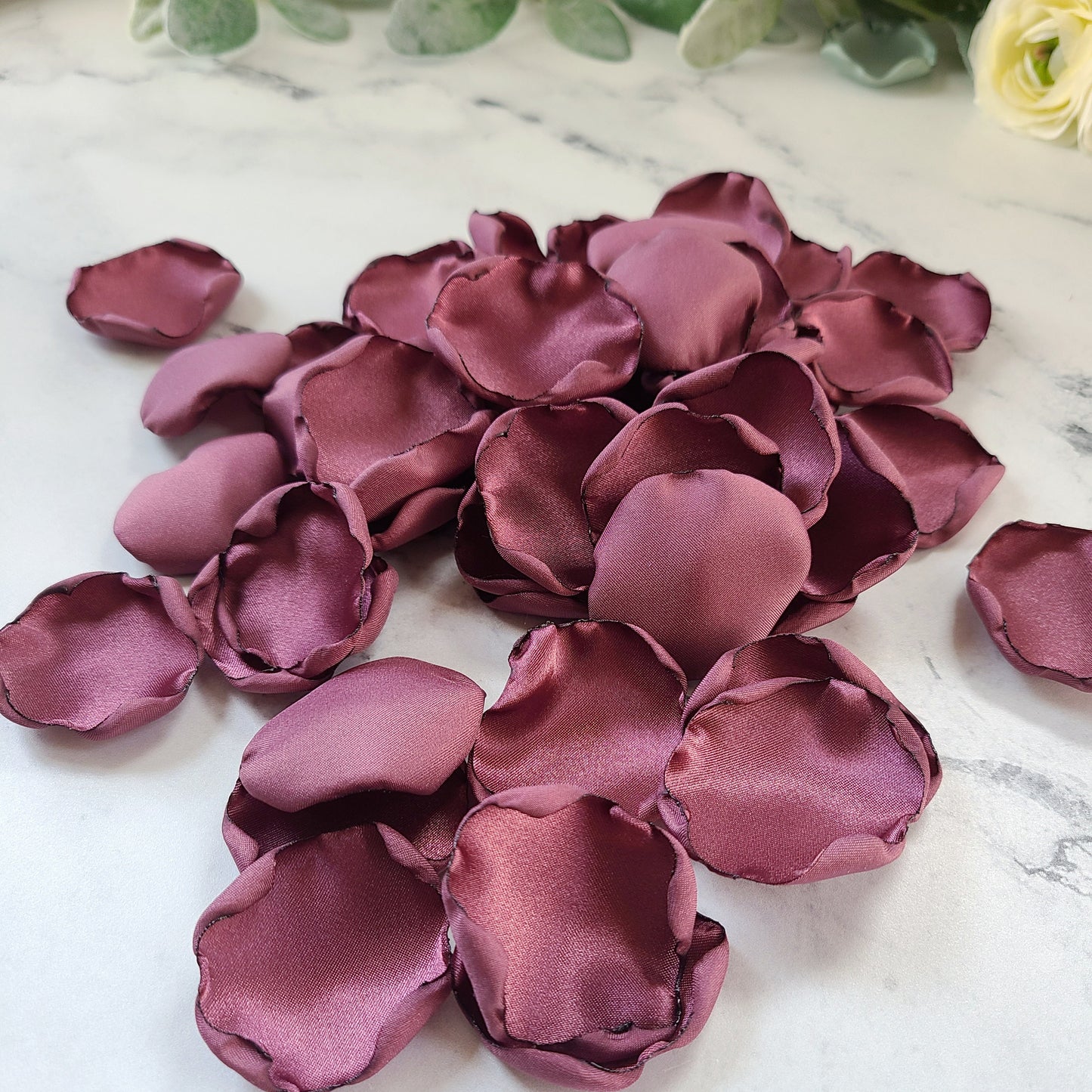 Chianti rose petals for flower girl baskets, wedding aisle decor