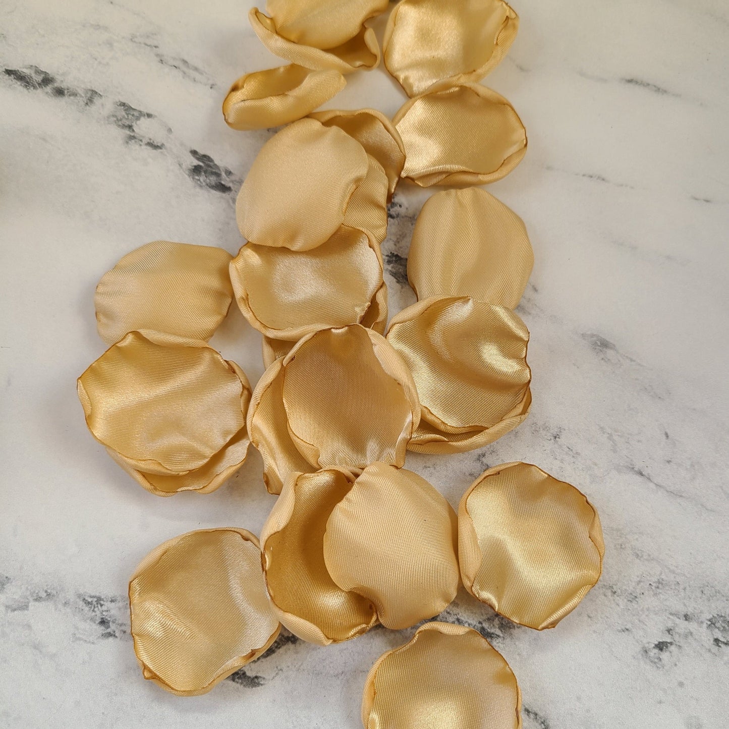 Navy Blue & Gold rose petals for fall wedding aisle decor, flower girl petals for tossing, petal patrol box, Celestial table decorations confetti, Proposal box, engagement backdrop props, Future Mrs