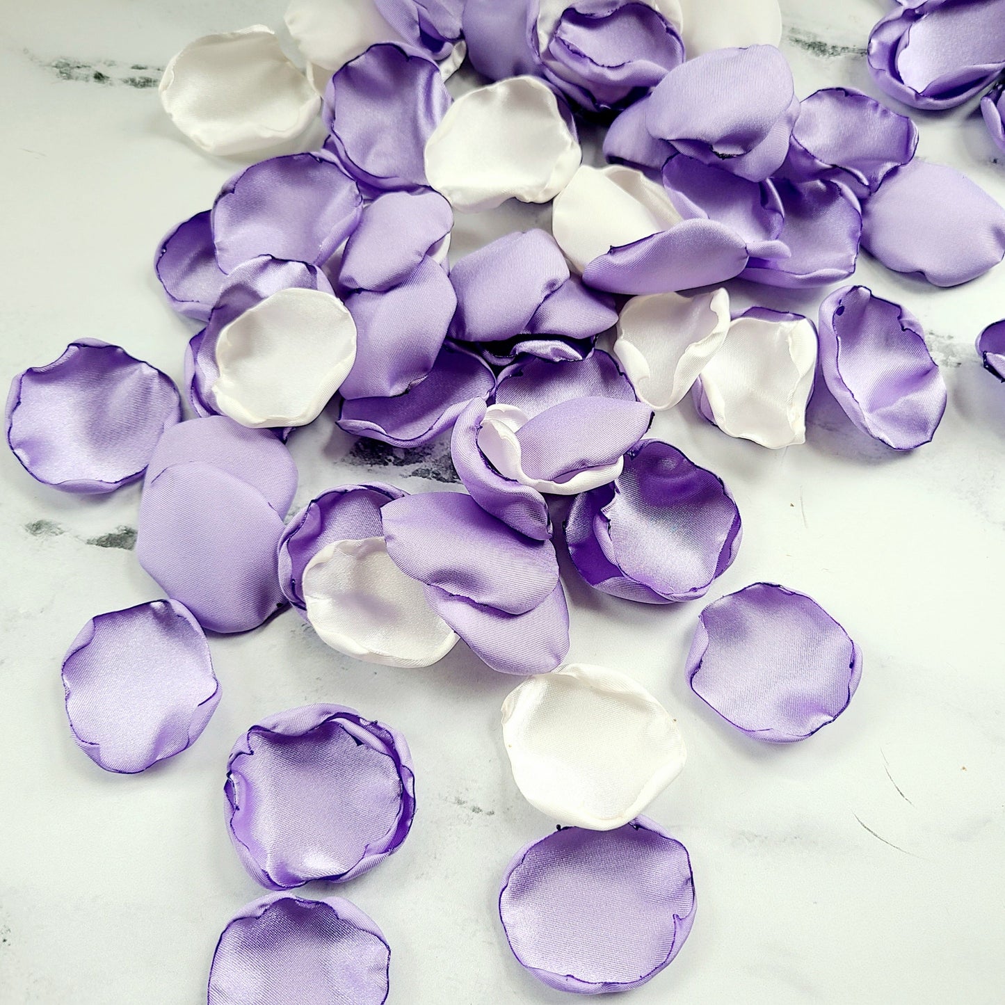 White, Purple Lavender Rose Petals for flower girl basket, for wedding aisle decor, flower girl petals, table confetti, marriage proposal ideas, wedding decor inspiration,