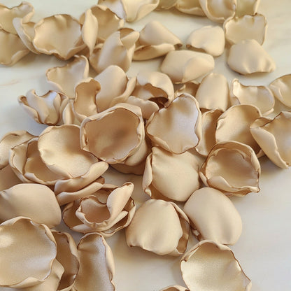 Beige Rose petals for flower girl baskets, tossing or wedding aisle decor, Beige and Ivory Rose Petals for flower girl basket, boho wedding ideas, engagement props, western wedding aisle decor, lantern centerpiece petal decor, bridesmaid box, engagement props