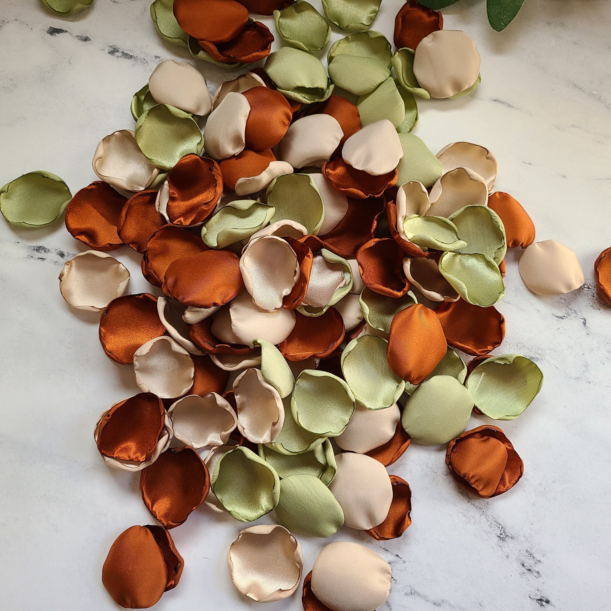 
Sage, Beige & Terracotta Rose Petals, Marriage Proposal Props, flower Girl petals for fall wedding decor, boho wedding table centerpiece decor, Western wedding ideas
