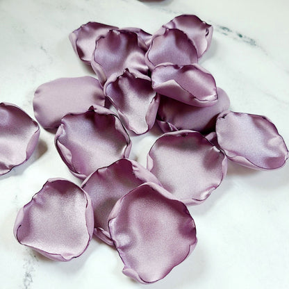 Dusty Purple Rose Petals Wedding Decor Petals