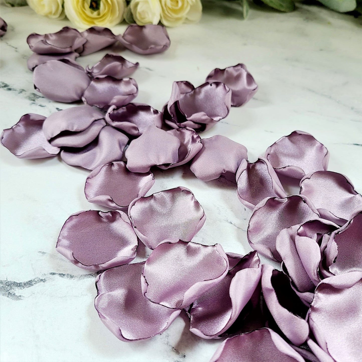Dusty Purple Rose Petals Wedding Decor Petals