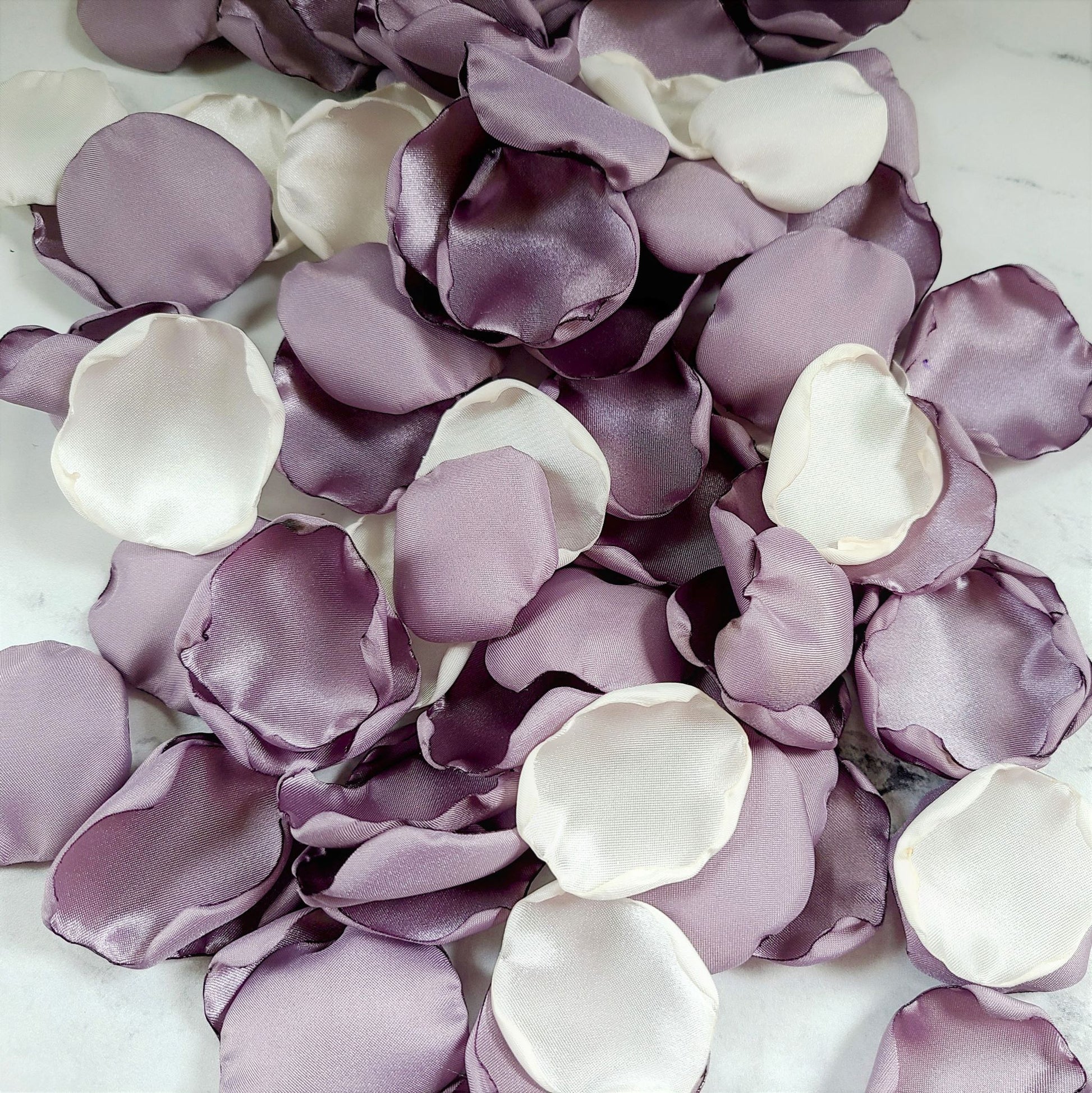 Dusty Purple Rose Petals, Wedding Decor Petals, flower girl petals for baskets, wedding table decor, aisle decorations, confetti scatter, engagement photo props