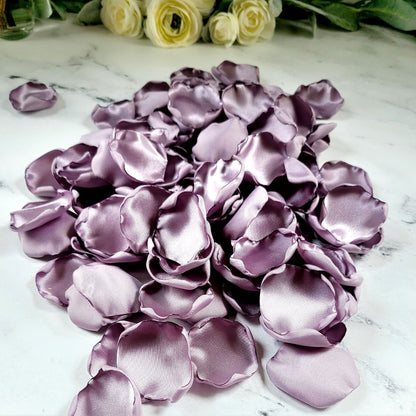 Dusty Purple Rose Petals Wedding Decor Petals