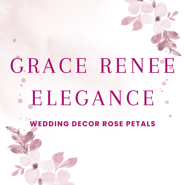 Wedding decor rose petals for flower girl toss, aisle decor, tablescape scatter. Ideas for future brides planning a wedding ceremony or bridal shower event