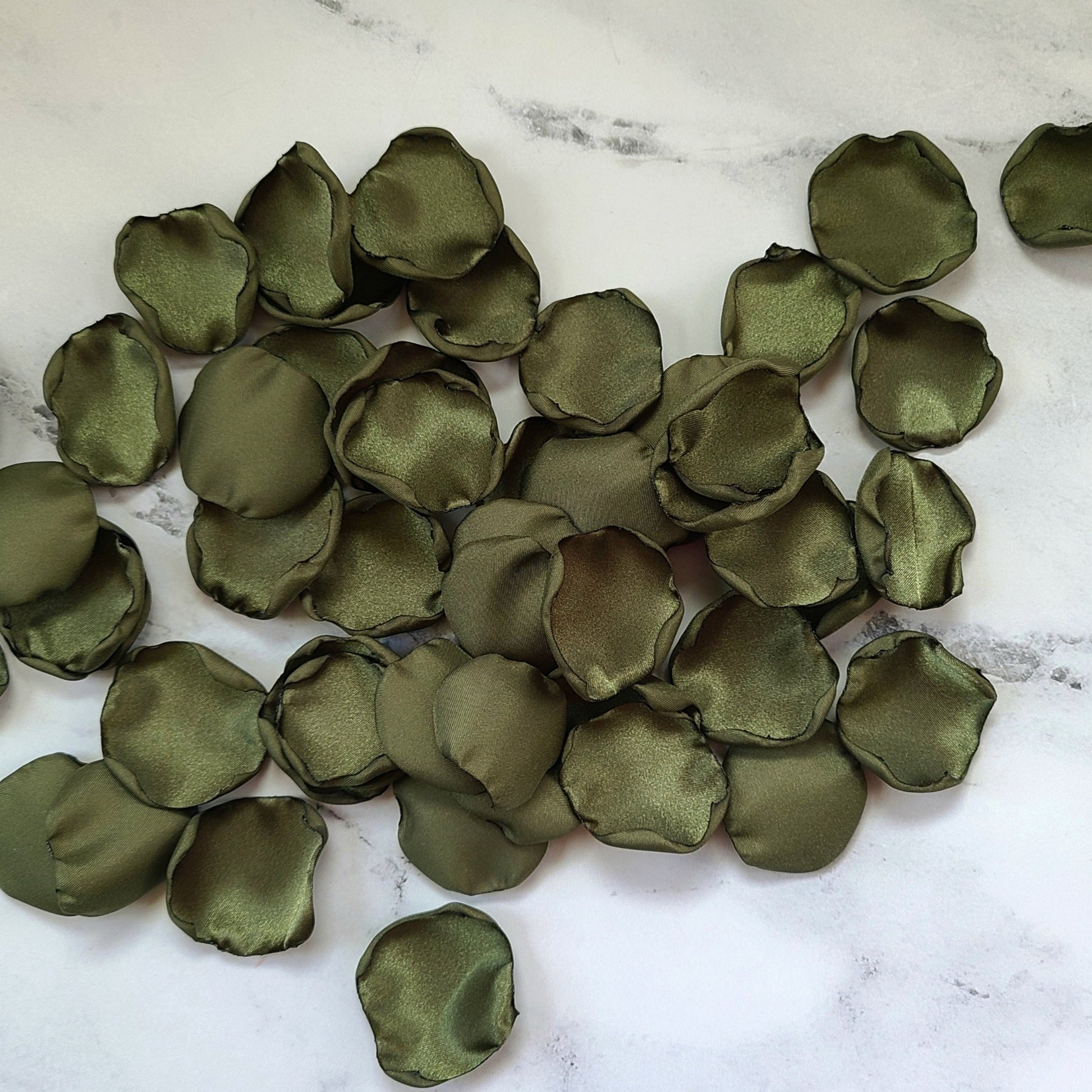 Olive Rose Petals for Fall Wedding Decor Ideas, flower girl basket, confetti,  boho aisle decor ideas, western wedding