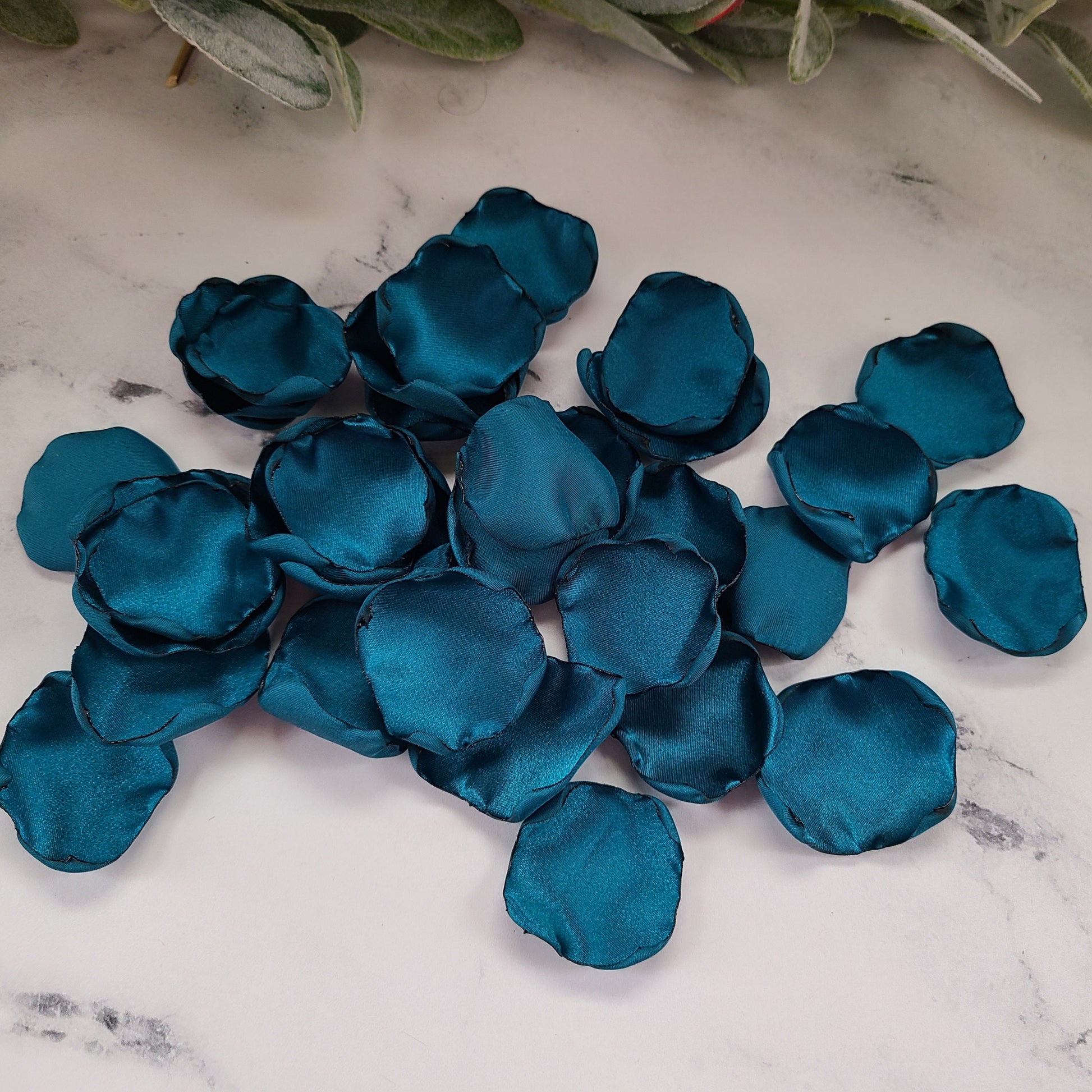 Teal, ivory & Rust Rose Petals for wedding aisle decor, flower girl petals, table confetti, Western wedding decor, Future Mrs bridal brunch decorations, wedding memory table, flower girl baskets, proposal boxes