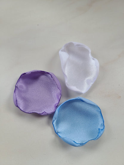 Lavender Purple, Ice Blue, Ivory Rose Petals, Flower Girl Petals, Confetti scatter, petal patrol gift box ideas, wedding aisle decor, reception tablescapes decor, 